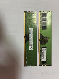 16gb RAM Desktop DDR4 2x8GB SK Hynix 2400MHz cl