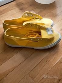 Scarpe Superga gialle 45