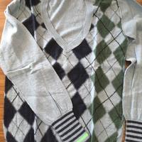 Maglione Hugo Boss a rombi taglia S