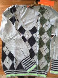 Maglione Hugo Boss a rombi taglia S
