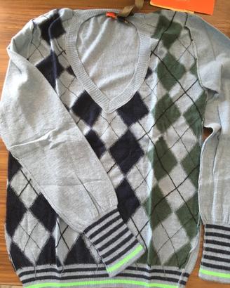 Maglione Hugo Boss a rombi taglia S