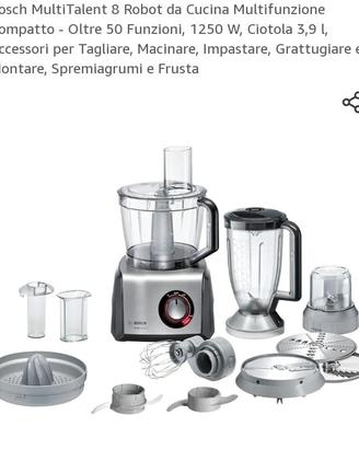 Robot da cucina bosch multitalent 8