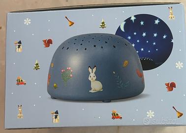 Proiettore luce notturna bambini LED 4 colori