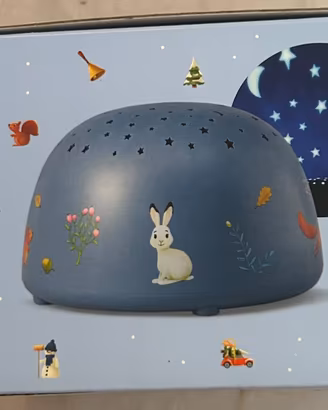 Proiettore luce notturna bambini LED 4 colori