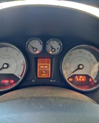 Quadro strumenti PEUGEOT 308 1560cc TDCI del 2009