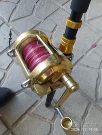 canna da pesca e mulinello