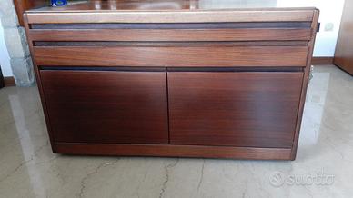 Cassettiera da ufficio in legno massello