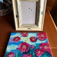 Quadro ad olio e cornice