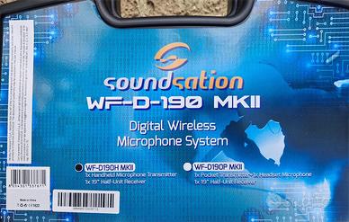 Microfono Soundsation WF-D-190 MKII