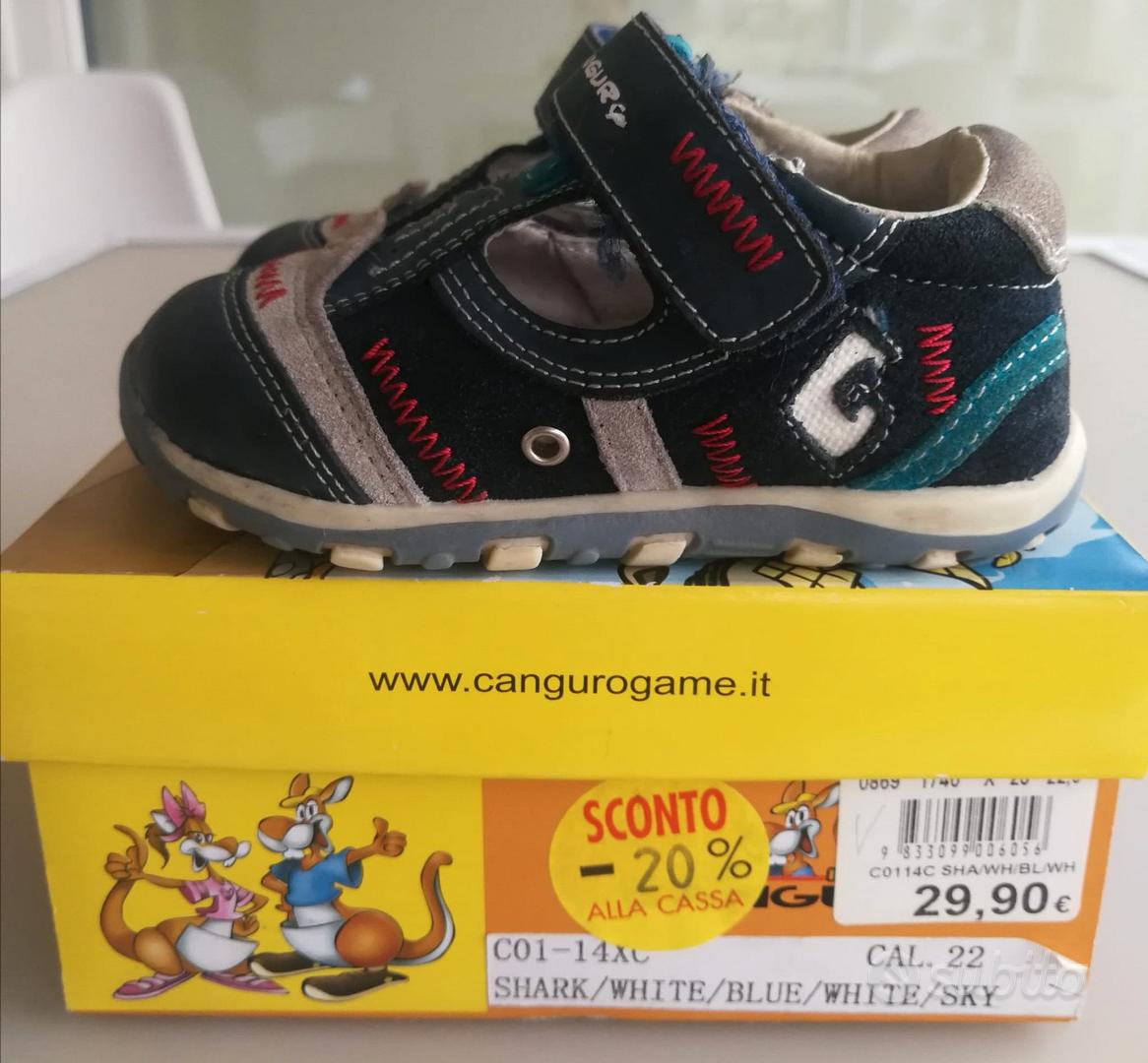 Scarpe hot sale canguro bimbo