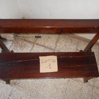 PANCA IN LEGNO VINTAGE (1° LOTTO).