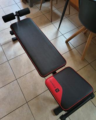 Panca Palestra Domyos Bench 500 FOLD - Regolabile 