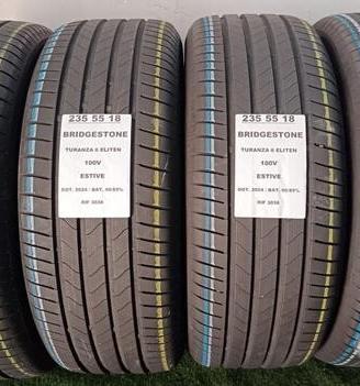 4 gomme 235 55 18 BRIDGESTONE DOT2024 RIF3038