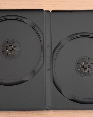 Custodia porta CD/DVD doppio mai utilizzato