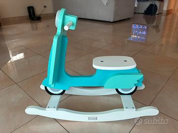 Dondolo vespa in legno RocketBaby