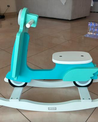 Dondolo vespa in legno RocketBaby