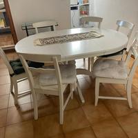 Tavolo ikea con 6 sedie