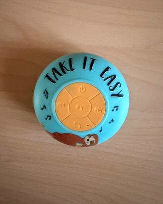 Speaker doccia Bluetooth con ventosa impermeabile