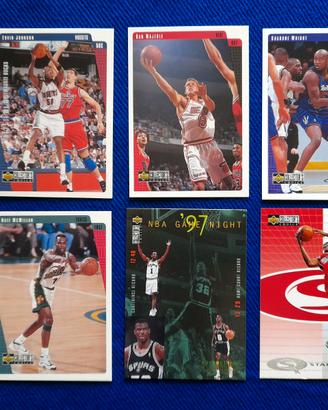 Upper Deck carte da collezione NBA Stars 1997