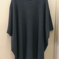 MADREPERLA - Mantella in maglia carta da zucchero