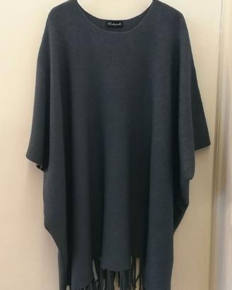 MADREPERLA - Mantella in maglia carta da zucchero