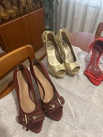 Scarpe con il tacco da donna n36