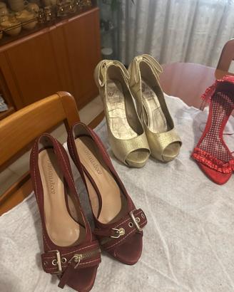 Scarpe con il tacco da donna n36