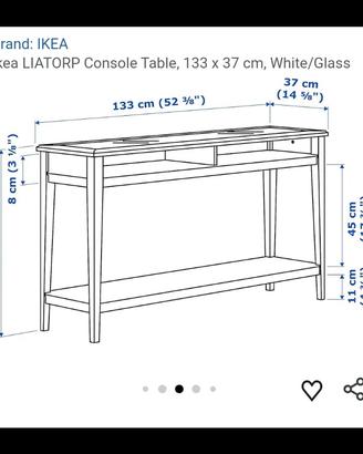Liatorp console IKEA