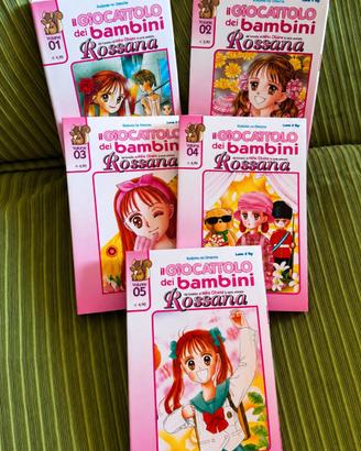 Kodomo no omocha - Rossana manga 1-5