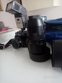 teleobbirttivo per macchima fotografica Zenit 122 