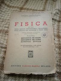 Fisica, Hoepli, anno 1945