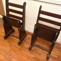 Sedie da tram d'epoca