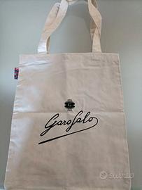 Borsa sacca in tela Garofalo - Decorata interno