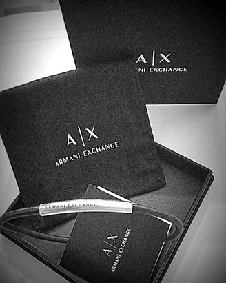 Bracciale uomo gioielli Armani Exchange 16/23cm
