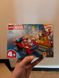 Lego Spiderman’s car and dock ock