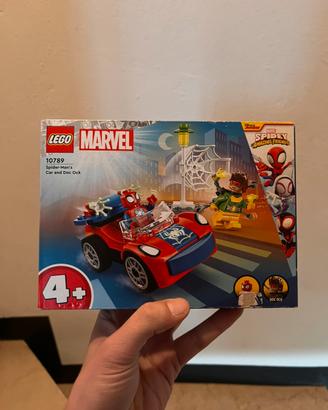 Lego Spiderman’s car and dock ock