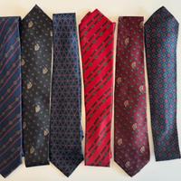 Cravatte Gucci Vintage  Seta