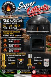 Forno Pizza Napoletano. Legna o Gas Drago