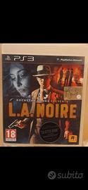 Gioco playstation 3  La noire