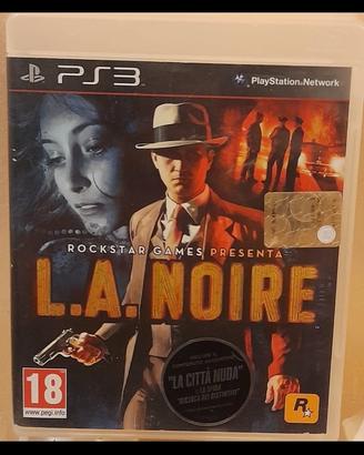 Gioco playstation 3  La noire