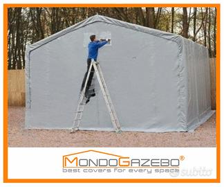 Capannone Tendone Stabile 8x8 mt copertura aziend