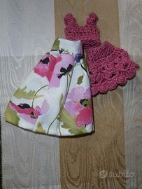 2 set di  abiti per Barbie fatti a mano