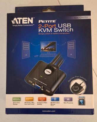 Switch KVM (condivisione tastiera/video/mouse) VGA