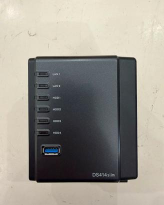 NAS Synology DS414slim 4 bay 2,5” pari al nuovo