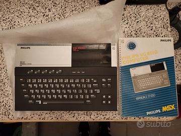 MSX Philips VG8010/00, ben tenuto, manuale italian