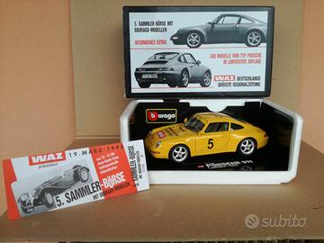 Modello porsche 911 carrera ediz. limitata burago