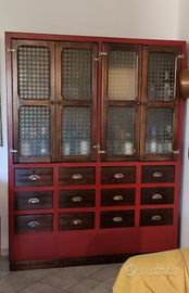 Antico mobile bottega alimentari