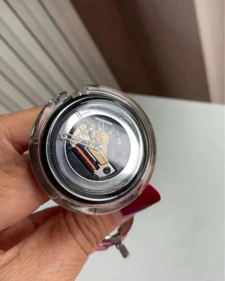 SWATCH POP Orologio cassa trasparente Vintage