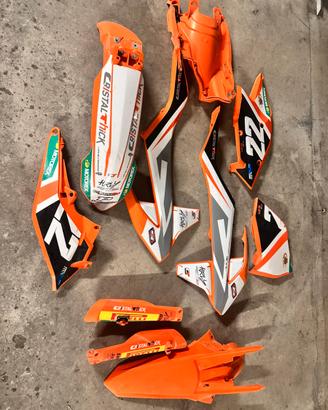 Plastiche usate Ktm 2018 ( 2017-2019)