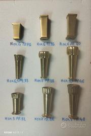 PIEDINI OTTONE FUSO PER MOBILI STOCK PZ. 531